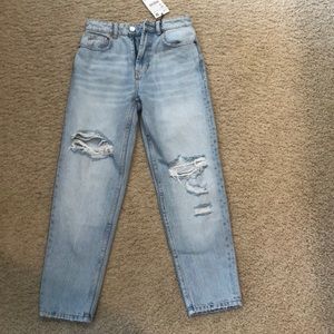 Zara mom jeans